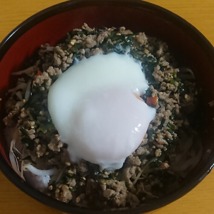 台湾風ミンチ丼☆